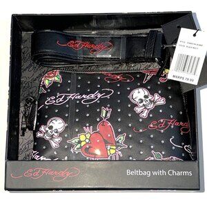 ✨ Ed Hardy Belt Bag with Charms | Brand New in Box | MSRP $79.99 ✨